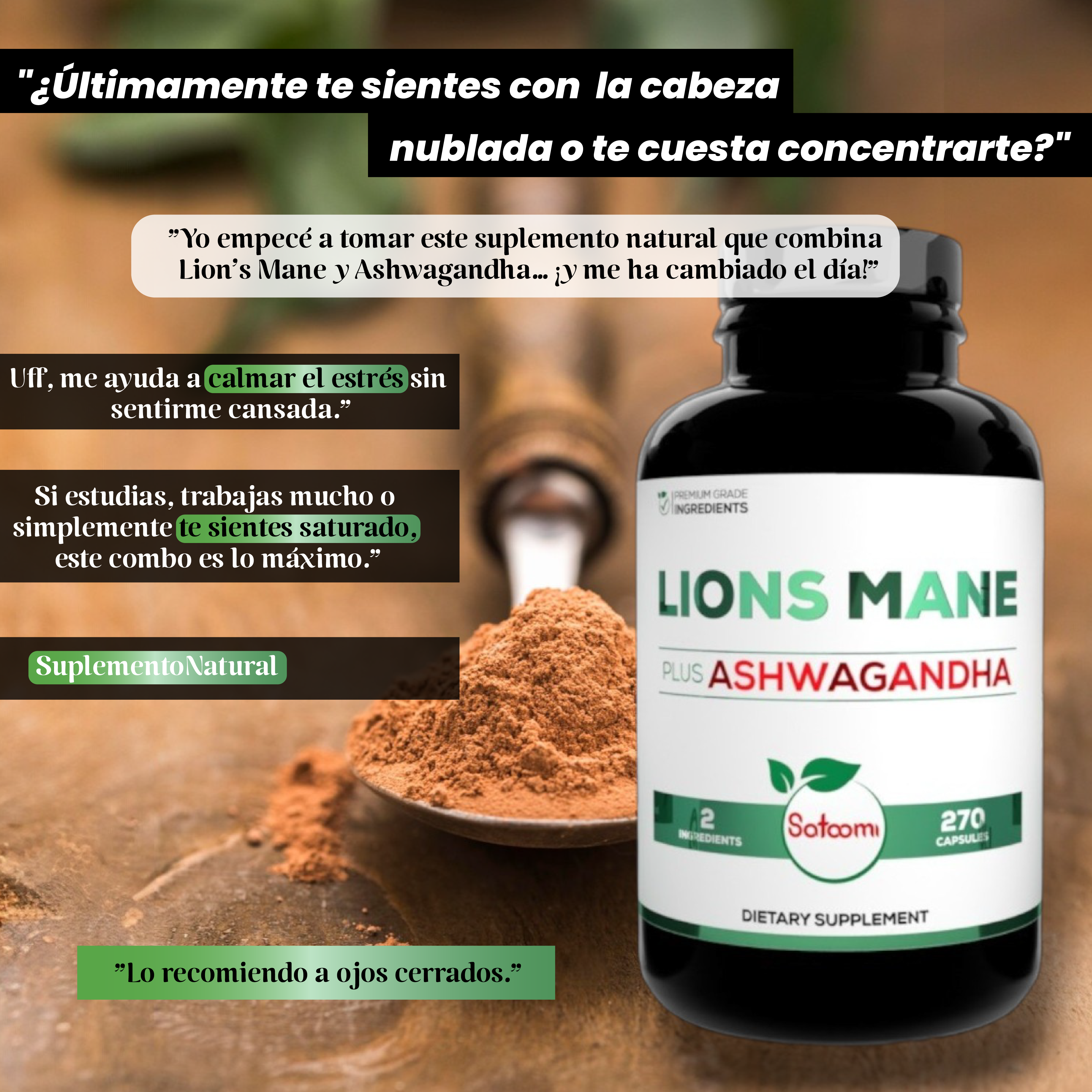 Melena De Leon Ashwagandha