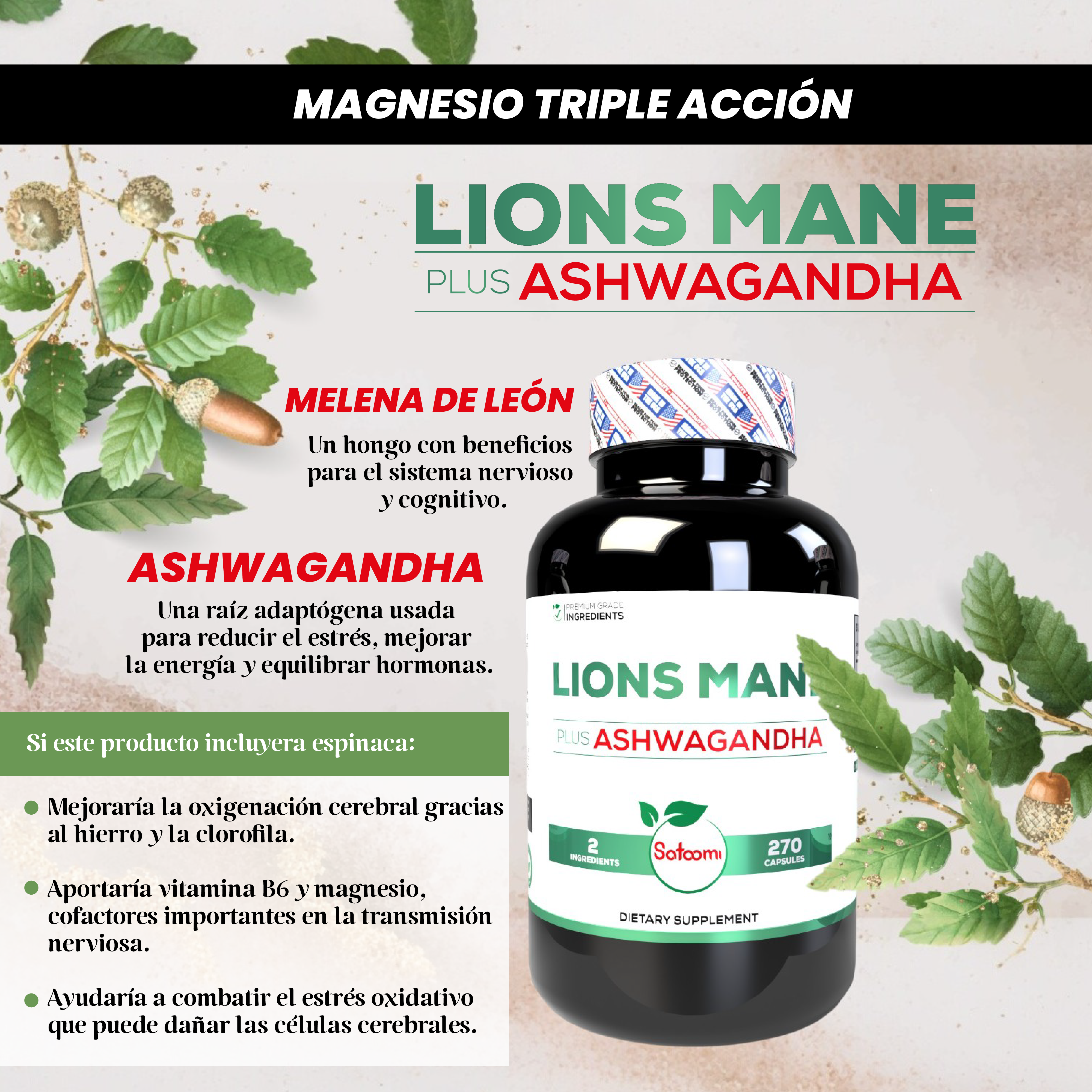 Melena De Leon Ashwagandha