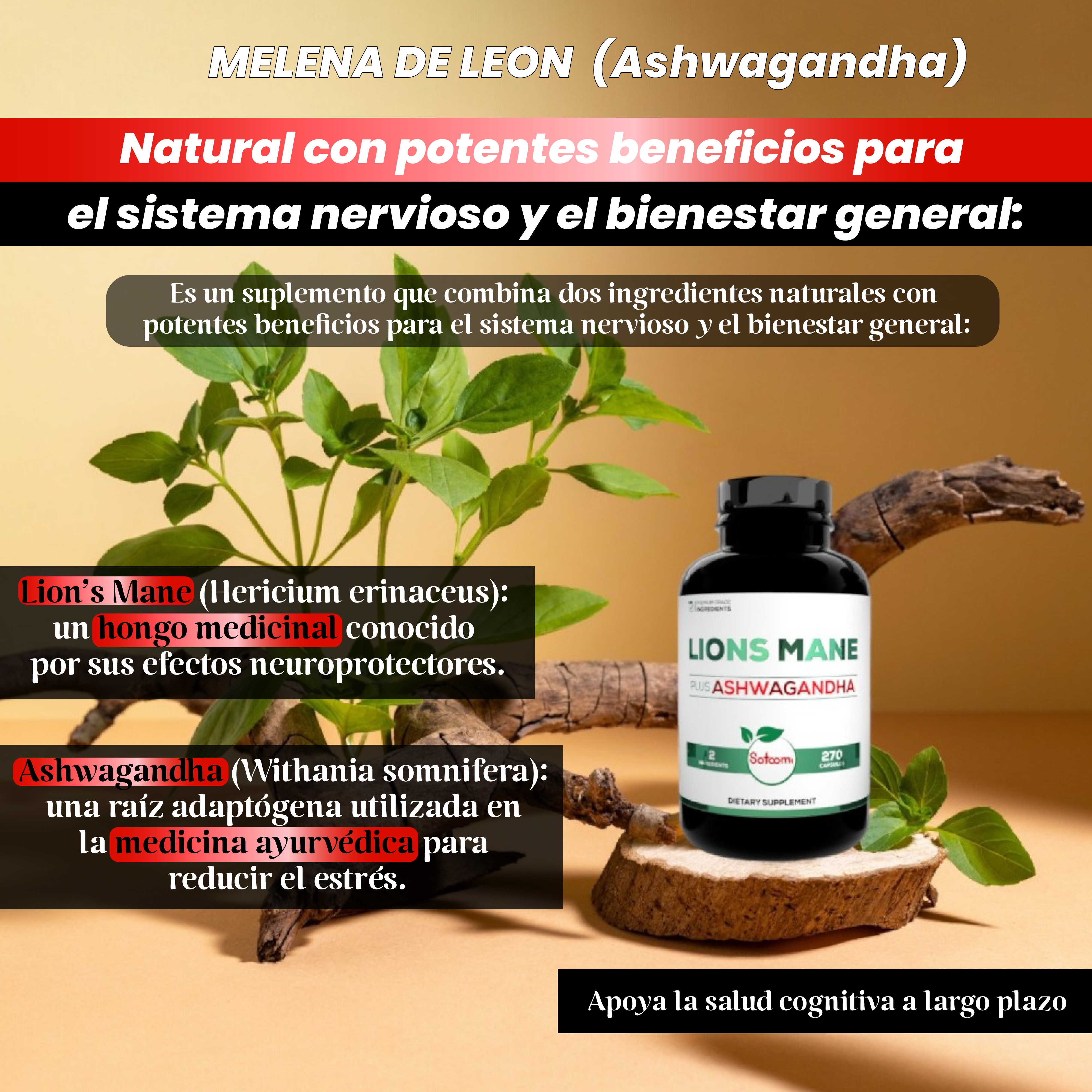 Melena De Leon Ashwagandha