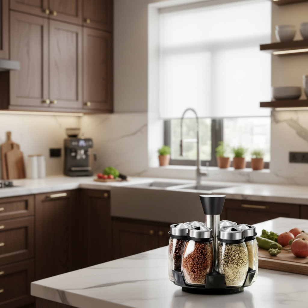 Condimentero Giratorio 360 | Set de 6 envases